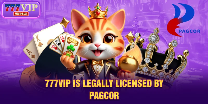 777VIP is legally licensed by PAGCOR