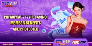 Privacy At 777VIP Casino, Member Benefits Are Protected