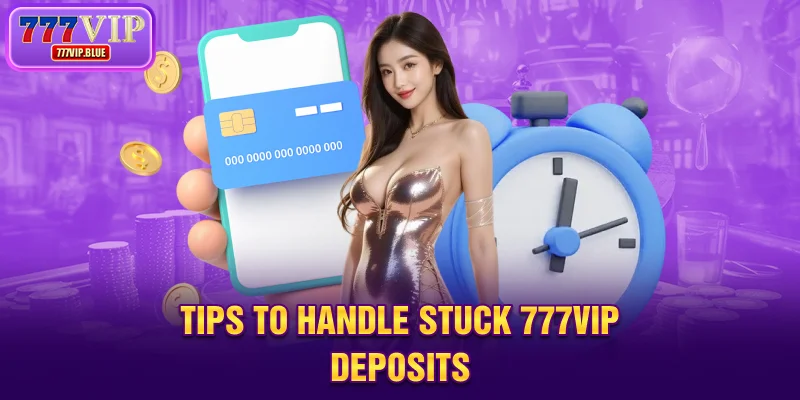 Tips to handle stuck 777VIP deposits